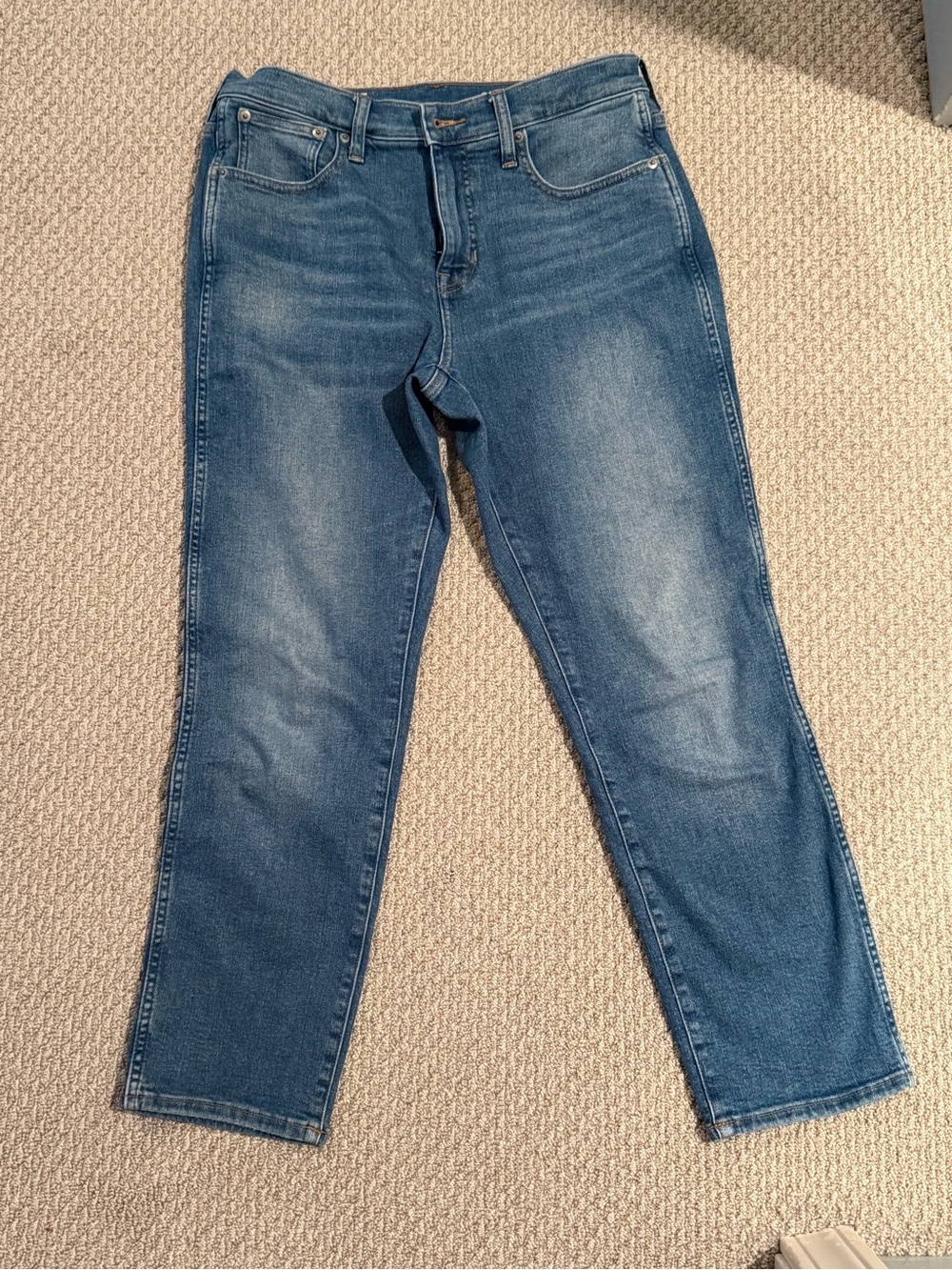 J Crew Vintage Straight-Leg crop Jean